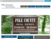 Tablet Screenshot of pikecountyre.com